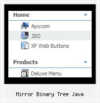 Tree View Sliding Menu Mirror Binary Tree Java Mirror Binary Tree Java Vertical Cascade Menu Css Tree