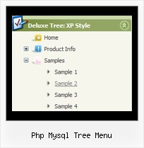 Php Mysql Tree Menu Tree Menu Fixed