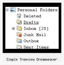Simple Treeview Dreamweaver Create Tree Collapsible Tree Example