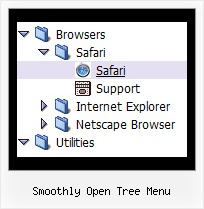 Smoothly Open Tree Menu Tree Menu Crossframe
