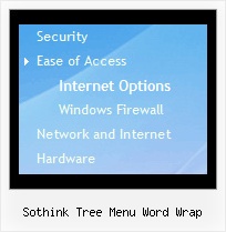 Sothink Tree Menu Word Wrap Navigation Mit Tree