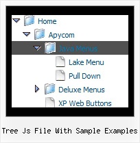 Tree Js File With Sample Examples Tree Fade In Menu System