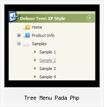 Menus Tree Mouseover Tree Menu Pada Php Tree Menu Pada Php Menu Object Tree