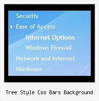 Tree Style Css Bars Background Mouse Menu Tree