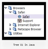 Tree Ui In Java Tree Menu Transparent