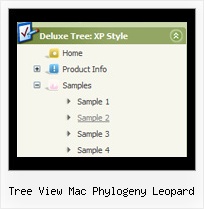 Tree View Mac Phylogeny Leopard Tree Escrolling Submenus