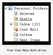 Tree View Menu With Arrow Select Menu Layer Tree