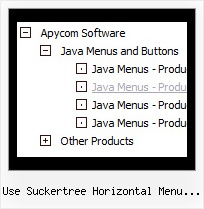 Use Suckertree Horizontal Menu With Joomla Mouseover Top Menu Tree