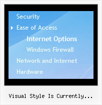 Visual Style Is Currently Inactive Treeview Tree Expanding Menu Across Frame