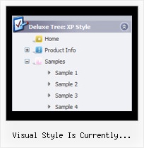 Visual Style Is Currently Inactive Treeview Javascript Tree Horizontal