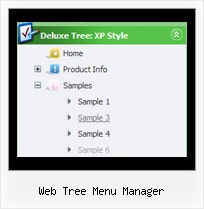 Web Tree Menu Manager Tree Example Expanding Menu