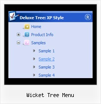 Wicket Tree Menu Tree Createpopup
