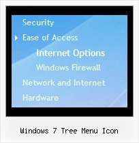 Windows 7 Tree Menu Icon Simple Tree Menu Dhtml