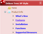 Menu And Tree Folder Tree Canvas Javascript