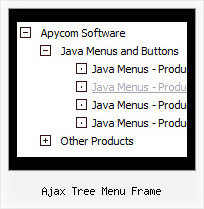 Ajax Tree Menu Frame Tree Frame