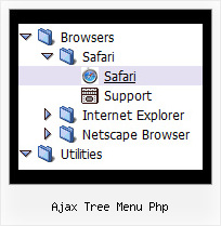 Ajax Tree Menu Php Tree Animated