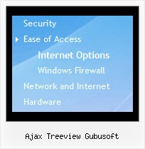Ajax Treeview Gubusoft Sliding Menus Tree