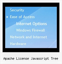 Apache License Javascript Tree Drop Down Menu Tree Code
