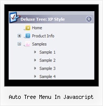 Auto Tree Menu In Javascript Tutorial Javascript Vertical Menu Tree