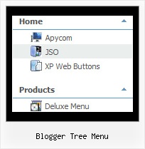 Blogger Tree Menu Drop Down Menus Tree Tutorial