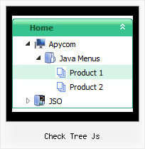 Check Tree Js Tree Vertical Cascading Menu