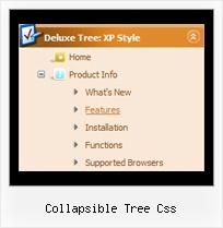 Collapsible Tree Css Tree Slide Down Menu