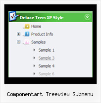 Componentart Treeview Submenu Javascript Tree Collapsing
