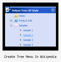 Create Tree Menu In Wikipedia Tree Menu