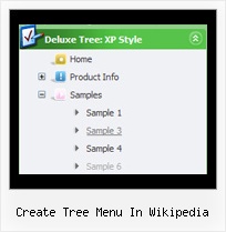 Create Tree Menu In Wikipedia Tree Sample Menu
