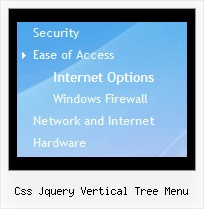 Css Jquery Vertical Tree Menu Tree Floating Window