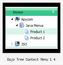 Dojo Tree Context Menu 1 4 Frames And Tree Menu