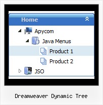 Dreamweaver Dynamic Tree Tree Folding Tree Menu