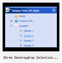 Dtree Destroydrop Selection Cookies Download Tree Menus