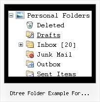 Dtree Folder Example For Javascript Tree Menu Array