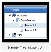 Dynamic Tree Javascript Tree Vertical Expandable Menu