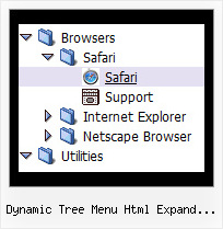 Dynamic Tree Menu Html Expand Mouseover Trees Menu Scripts