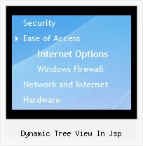 Dynamic Tree View In Jsp Tree File Menu Disabled