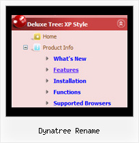 Dynatree Rename Collapsible Javascript Tree