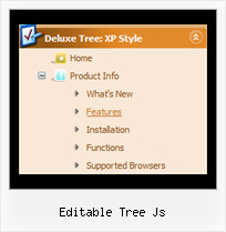 Editable Tree Js Tree Dropdown Dhtml Menu