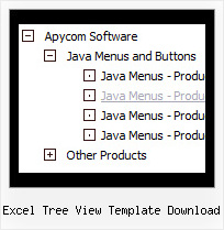 Excel Tree View Template Download Tree Floating Menu Transparent
