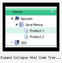 Expand Collapse Html Code Tree View Tree Drop Down Menu Styles