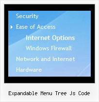 Expandable Menu Tree Js Code Tree Menubar Moving