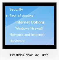 Expanded Node Yui Tree Tree Layer Menu Dhtml