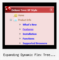 Expanding Dynamic Flex Tree Control Examples Code Source Menu Dynamique Tree