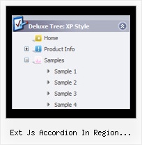Ext Js Accordion In Region Dhtmlxtree Menu Windows Tree