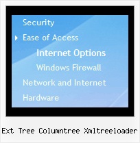 Ext Tree Columntree Xmltreeloader Tree Menu Right Click