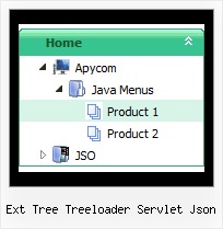 Ext Tree Treeloader Servlet Json Tree Menu Deroulant Horizontal