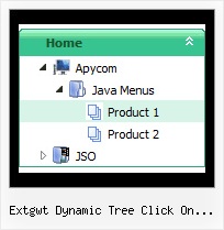 Extgwt Dynamic Tree Click On Treeitem Tree View Sample