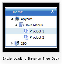 Extjs Loading Dynamic Tree Data Javascript Tree Menus