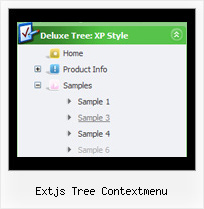 Extjs Tree Contextmenu Tree On Mouse Over Menus
